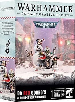 Warhammer 40,000 - Da Red Gobbo - A-Bomb-inable Snowman - Commemorative Series