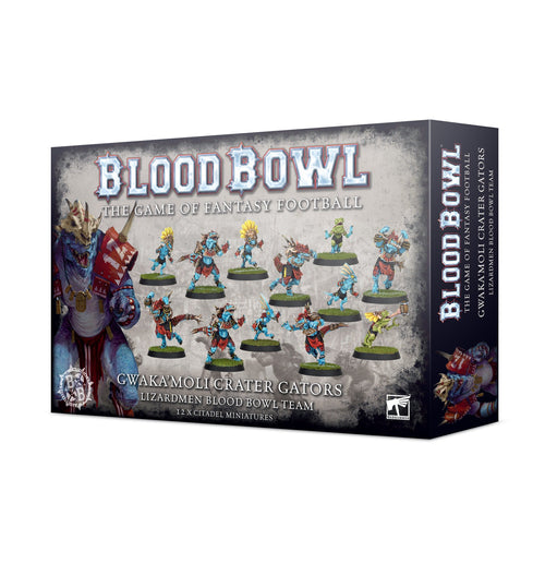 'Blood Bowl: Gwaka''Moli Crater Gators Lizardmen Team'