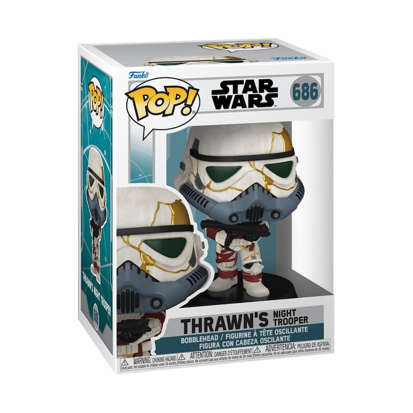 'Thrawn's Night Trooper with Blue Mouthpiece - Ahsoka S2 - Funko POP! Vinyl (686)'